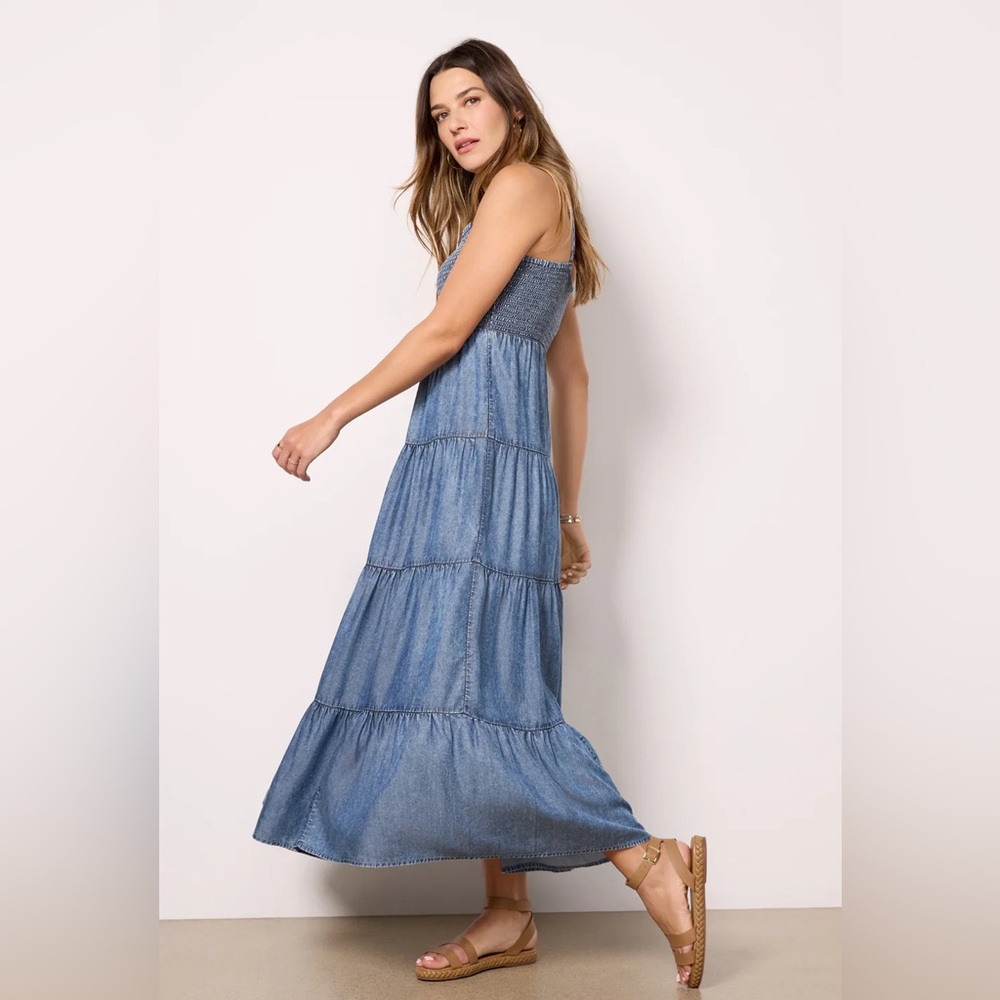 Evereve Chambray dress - S